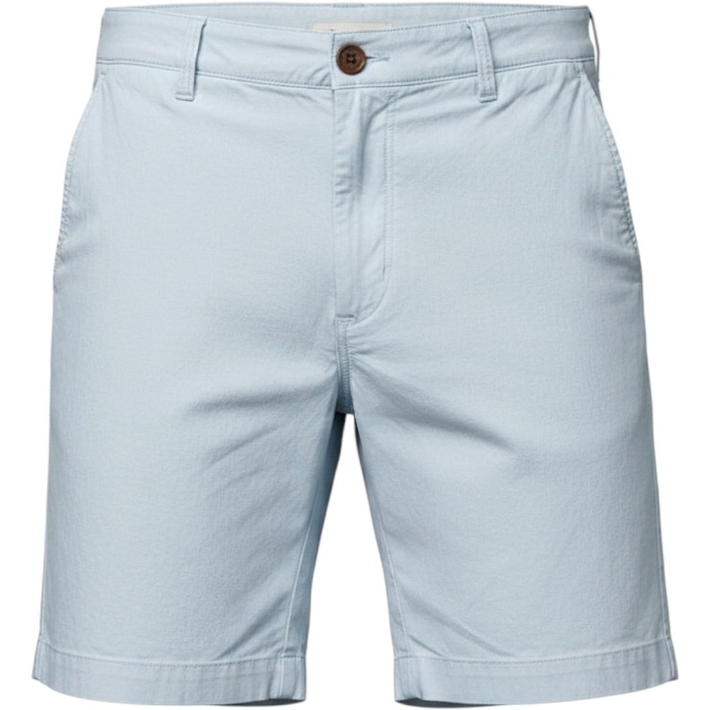 J.Crew Sunwashed Oxford Shorts Mens 33 Light Mint Green Cotton Chino 7‎ Inseam